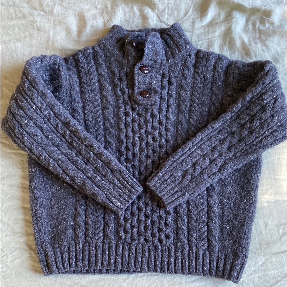 Vintage LL Bean Wool Cable Pullover